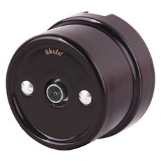 Изображение ТВ розетка (коричневый) Ретро WL18-02-05